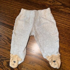 Cozy Kids Joggers with Bear Accents